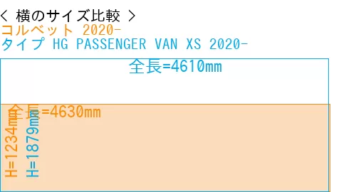 #コルベット 2020- + タイプ HG PASSENGER VAN XS 2020-